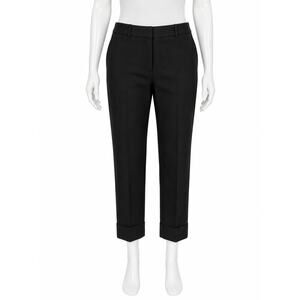 Vince Women’s Cuffed Ankle Trouser Pants – Black – Size 4